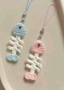 Crochet Phone And bag Charm(Any One)