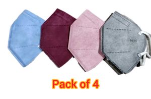 N95 MASK (PACK OF 4)