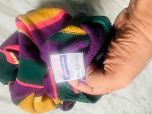 Monte Carlo Striped V-Neck Sweater