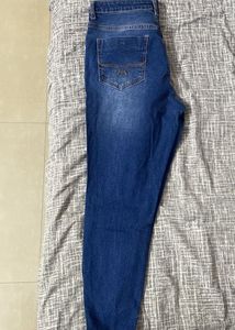 Distressed Denim Jeans