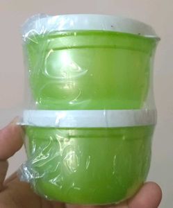 Little Containers For Food Storage - Set Of 2