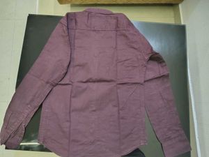 Maroon Casual Shirt