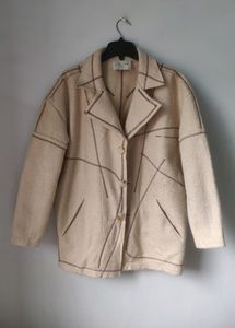Baggy Beige& Brown Coat
