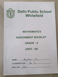 Grade 2 Math Assignment