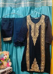 Combo Suit With Dupatta +Jacket
