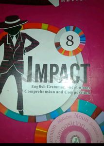 Class 8 English Grammar Book With Exercise