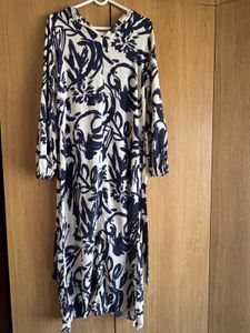 Abstract Print Dress