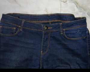 Jealous 21 Dark Blue Super Skinny Jeans, 32