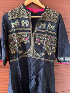 W Kurta With Skirt