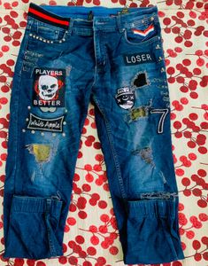Stylish Blue Denim Jeans