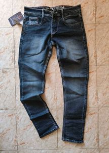 TR Denim Jeans (Navy Blue, Size 30)