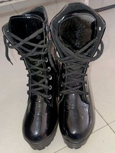 Black Platform Boots