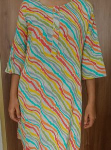 Colorful Striped Kurta