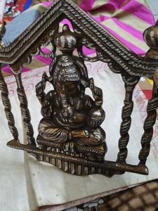 Beautiful Carving Hanging Mettalic Ganesh