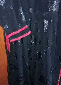 Naira Cut Black kurti❤️
