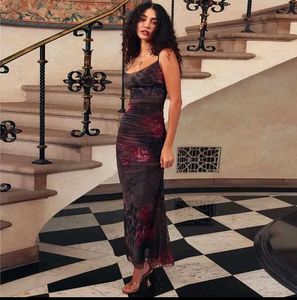 Elegant Floral Maxi Dress