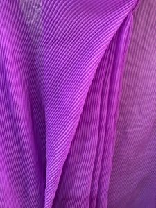 Elegant Lavender Saree🌷💗 free with the petticoat