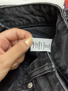 H&amp;M- Black Bootcut High Waisted Pants
