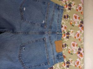 H&amp;M High Waisted Wide Leg Jeans