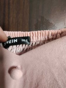 Shein Brand Elegant Peplum Long Sleeve Top