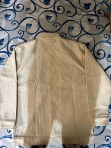 mens jacket with louis vitton print on it