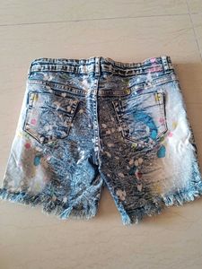 Funky Denim Shorts