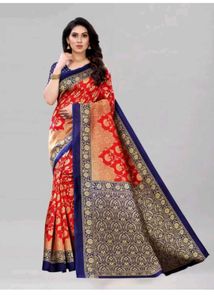 Red & Gold Banarasi Saree