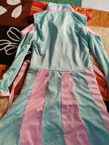 Blue And Pink Colour Dress For4-5 Years Baby Girl