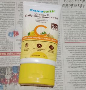 Mama Earth Sunscreen