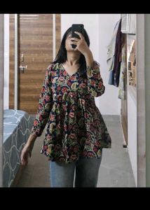 Short kurti peplum sale🔴