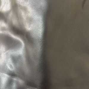 Black Faux Leather Skirt