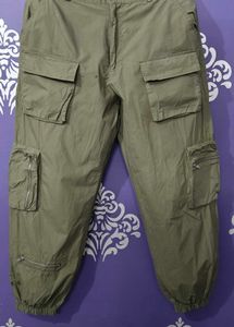Olive Green Cargo Pants
