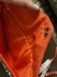 Beaded Crossbody Clutch