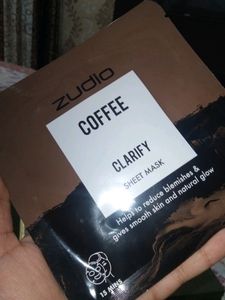 Zudio Coffe Clarify Sheet Mask