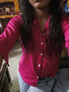 A Classic And Casual Pink Shirt