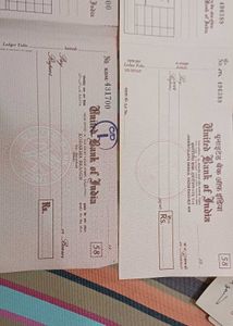 Very old Bank cheques