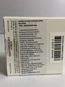 Tfit Cover Up Pro Concealer 01 Neutral