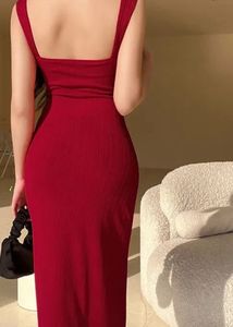 ‼️900 Sale‼️ Newme Square Neck Strapped Maxi Dress