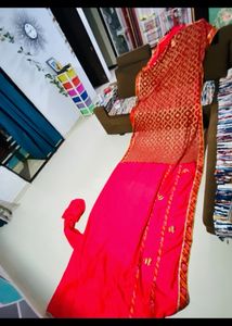 very beautiful rajashthani saree