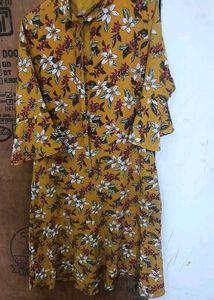 Mustard Dress