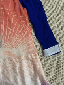 Colorful Round Hem Kurta