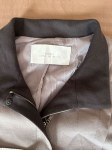 Elegant Grey Trench Coat