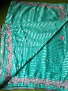 Embroidered Party Wear Saree