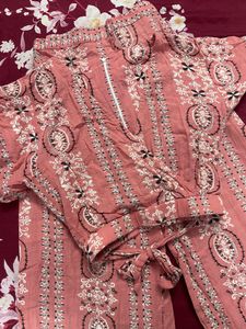 Crop Top Palazzo Set