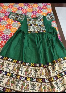 Rajasthani Lehnga+indo Western Skirt