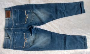 Distressed Denim Jeans
