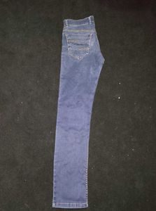 Men&#39;s Blue Cotton blend Jeans