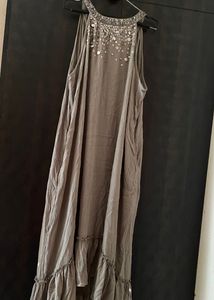 Bead Work Gown