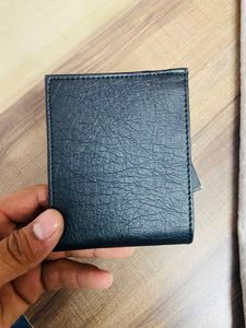 Leather Wallet With Nike Logo