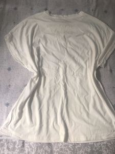 White Graphic Tee